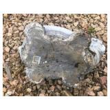 Concrete Turtle Garden Statue with Rope Shell Design