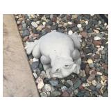 Concrete Frog Garden Statue