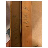 Edwin Megargee 1937 Framed Hunting Scene Oil Painting