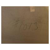 Edwin Megargee 1937 Framed Hunting Scene Oil Painting