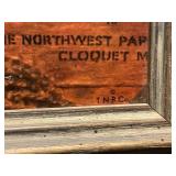 Framed Print The Northwest Paper Company Artwork TNPC Cloquet MN