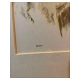 Set of 5 Arnold Friberg Canadian Mountie Art Prints in Frames