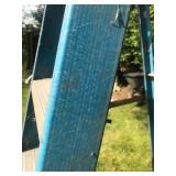 Werner 8 Ft Fiberglass Step Ladder 250 lb Capacity