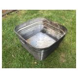 Large Square Metal Livestock Water Trough