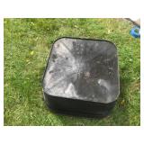 Large Square Metal Livestock Water Trough