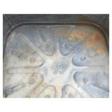 Large Square Metal Livestock Water Trough