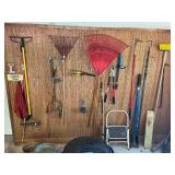 Assorted Garden and Lawn Tools Collection
