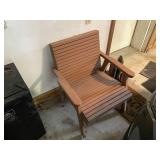 Wooden Slat Outdoor Arm Chair