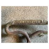 Collection of 3 Antique Ice Tongs Including Cash & Carry Ice Co.