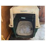 Remington Large Plastic Pet Crate with Metal Door