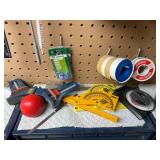 Assorted Measuring Tools, Levels, Protractors and Tape Collection