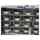 Assorted Hand Tools, Rivet Gun, Organizers and Drawing Supplies Lot