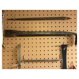 Collection of Hand Tools Including Wrenches, Pliers, Pry Bars and More