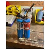 Bernzomatic Propane Torches with Cylinders and Lighter Tool