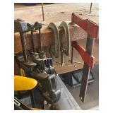 Assorted Bar, Quick-Grip, C, and F Clamps Collection