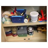 Assorted Painting Tools, Tape Dispensers, Paint Supplies and Stain Set