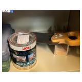 Assorted Painting Tools, Tape Dispensers, Paint Supplies and Stain Set