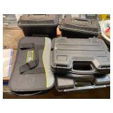 Lot of 6 Empty Tool and Storage Cases Assorted Brands