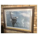 Robert Bateman Bald Eagle Limited Edition Framed Print 1999, Signed