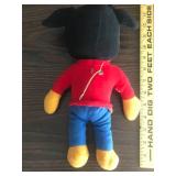 Vintage Cloth Plush Doll Talking Mickey Mouse - Poor Sound Quality, Some as Is
