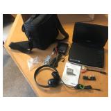 Philips Portable DVD Player Set with Headphones, Charger, Cables and Case