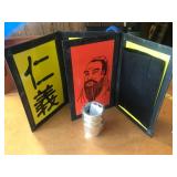 Vintage Cups and Balls Magic Trick Set with Instructions