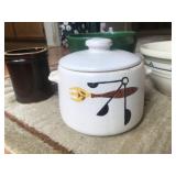 Collection of 4 Vintage Mixing Bowls and Crocks