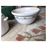 Collection of 4 Vintage Mixing Bowls and Crocks