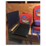 Collection of 6 Stadium Seat Cushions and Sport Event Pads