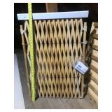 Pair of Child Safety Gates - Wood and Plastic