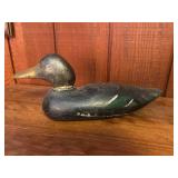 Vintage Hand-Painted Wooden Duck Decoy