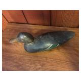 Vintage Hand-Painted Wooden Duck Decoy
