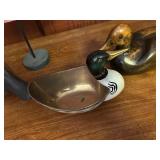 Set of 5 Carved Wooden Duck and Waterfowl Figures