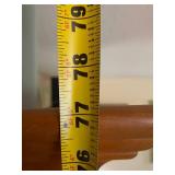 Solid Wood Entertainment Center Cabinet with Glass Doors, 78x46x25 Inches Contents not included