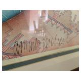 Framed Signed Lithograph 