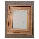 Framed R. Neumann Dog Portrait Oil Painting