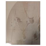 Framed Duck Print Artwork with Gold Frame 20x24 Inches