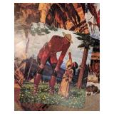 Collection of Arnold Friberg RCMP Art Prints