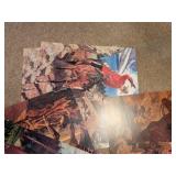 Collection of Arnold Friberg RCMP Art Prints