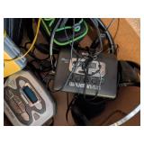 Collection of Vintage Sony Walkman Cassette and CD Players with Accessories