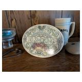 Decorative Collection with Wooden Swan, No Smoking Plaque, Lash