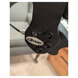 Drive Medical Folding Rollator Walker with Seat and Brakes