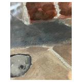 Matty Watercolor Painting by R.H. Perizo, Framed 1998