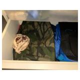 Collection of Tote Bags, Drawstring Bag, and Assorted Straps