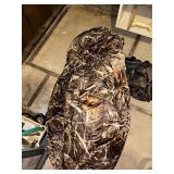 Classic Accessories Camouflage Blind Bag with Storage Sack