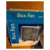 10 Inch Box Fan with Box and HoMedics Shiatsu Pro Foot Massager
