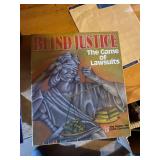 Sealed Blind Justice The Game of Lawsuits Board Game by Avalon Hill