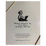 MASSIVE Collection of McBunkers, etc. Gremlins of Golf Notecards by Robert H. Perrizo