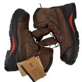 Red Wing | Mens Size 12 E2 (Model 3516) - King Toe 8-In Steel Toe Safety Lace Up Brown Boots- Red Wing | Mens Size 12 E2 (Model 3516) - King Toe 8-In Steel Toe Safety Lace Up Brown Boots-