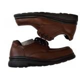 Red Wing | Mens Size 9.5D ( Model 8659)-Brown Leather Moc Toe Safety Steel Oil Resistant Shoe Red Wing | Mens Size 9.5D ( Model 8659)-Brown Leather Moc Toe Safety Steel Oil Resistant Shoe